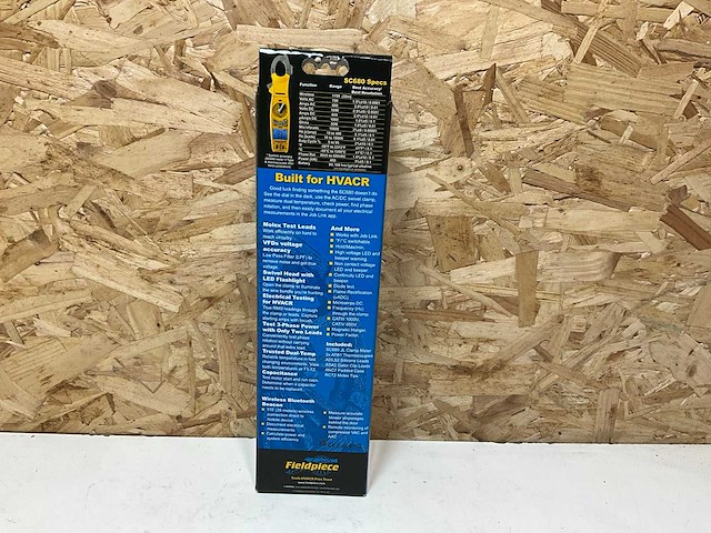 Fieldpiece sc680 draaibare klemmeter job link - afbeelding 5 van  7