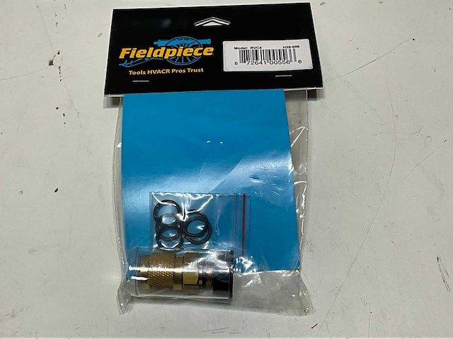 Fieldpiece servicepoort fitting vcrt 1/4" (9x) - afbeelding 1 van  4