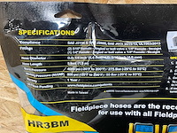 Fieldpiece slangen r/b= 5/16" x 1/4" g= 1/4" x 1/4 (3x afsl.) l=150cm - afbeelding 5 van  7