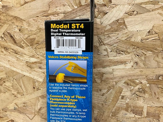 Fieldpiece st4 dubbele thermometer - afbeelding 4 van  8