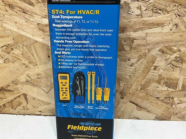 Fieldpiece st4 dubbele thermometer - afbeelding 7 van  8