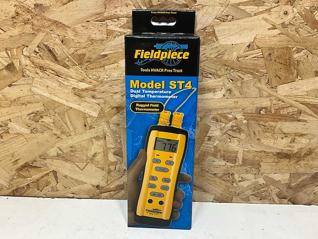 Fieldpiece st4 dubbele thermometer - afbeelding 2 van  8