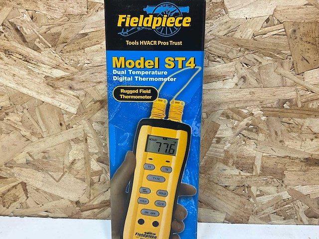 Fieldpiece st4 dubbele thermometer - afbeelding 3 van  8
