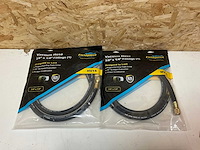 Fieldpiece vacuümslang 3/8" x 1/4" l=150cm (2x) - afbeelding 2 van  7