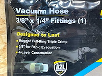 Fieldpiece vacuümslang 3/8" x 1/4" l=150cm (2x) - afbeelding 3 van  7