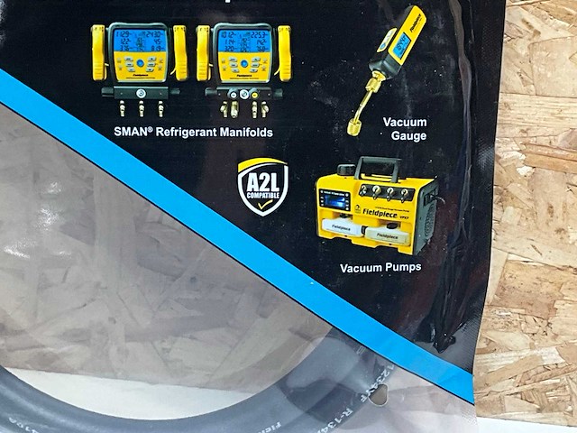 Fieldpiece vacuümslang 3/8" x 1/4" l=150cm (2x) - afbeelding 7 van  7