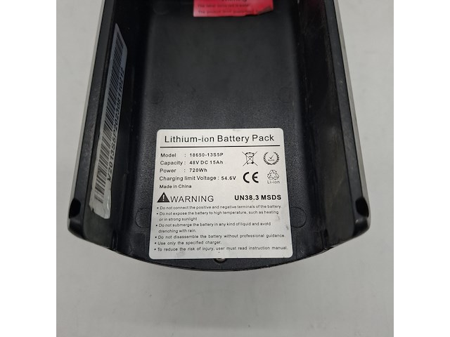 Fiets accu, 18650-13s5p - afbeelding 8 van  9