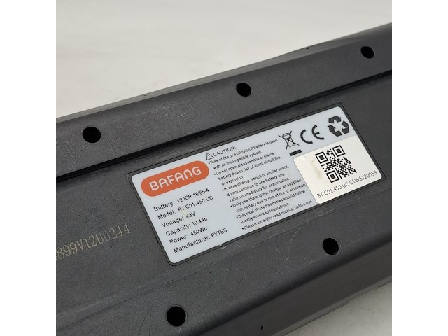 Fiets accu, bafang, bt c01.450.uc - afbeelding 7 van  8
