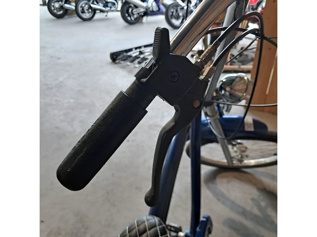 Fiets met hulpmotor / snorbrommer, nirve, switchblade 199, blauw, 2004 - afbeelding 5 van  26
