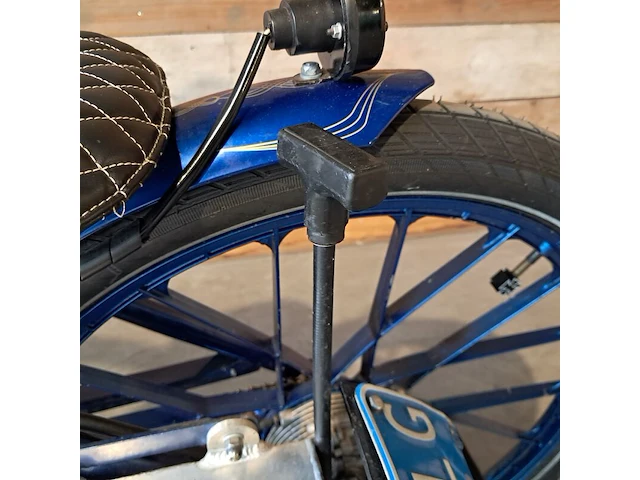 Fiets met hulpmotor / snorbrommer, nirve, switchblade 199, blauw, 2004 - afbeelding 7 van  26