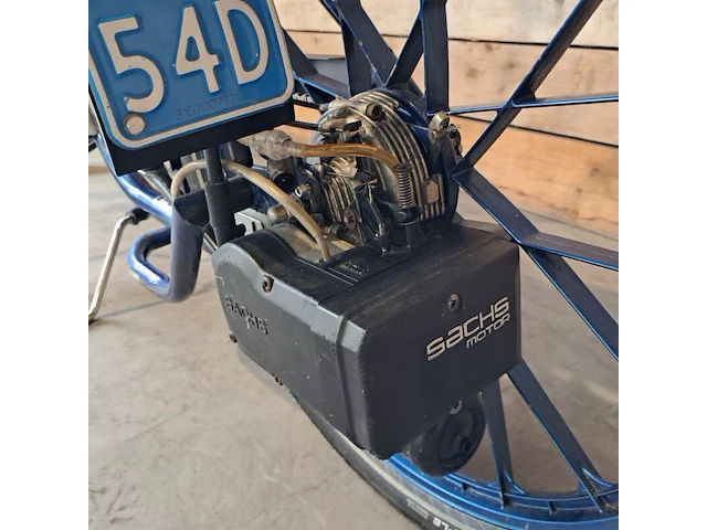 Fiets met hulpmotor / snorbrommer, nirve, switchblade 199, blauw, 2004 - afbeelding 10 van  26