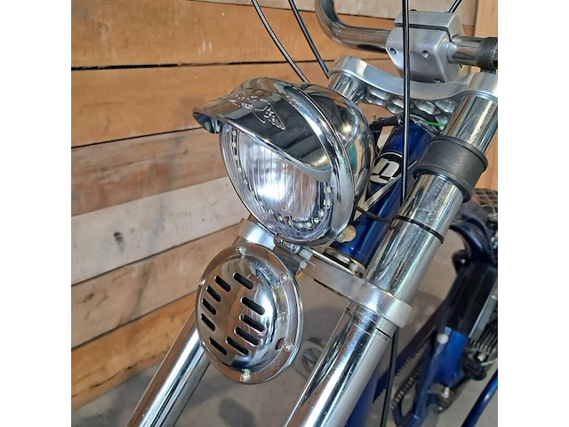 Fiets met hulpmotor / snorbrommer, nirve, switchblade 199, blauw, 2004 - afbeelding 23 van  26