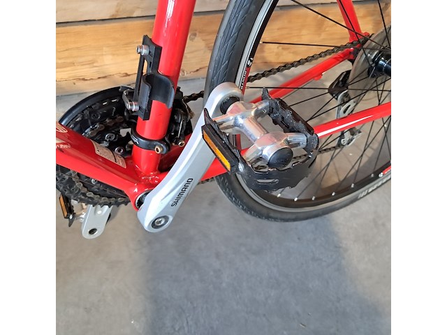 Fiets, trek, fx hybride, rood - afbeelding 5 van  19