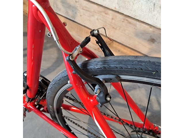 Fiets, trek, fx hybride, rood - afbeelding 6 van  19
