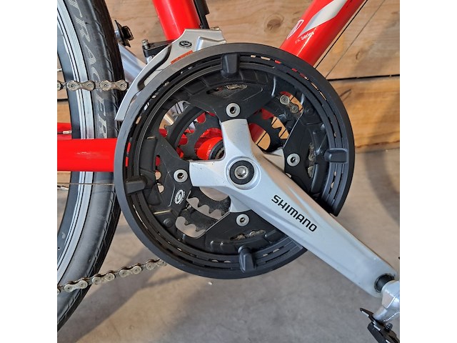 Fiets, trek, fx hybride, rood - afbeelding 8 van  19
