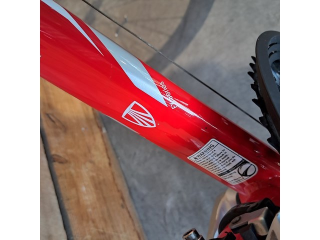 Fiets, trek, fx hybride, rood - afbeelding 10 van  19
