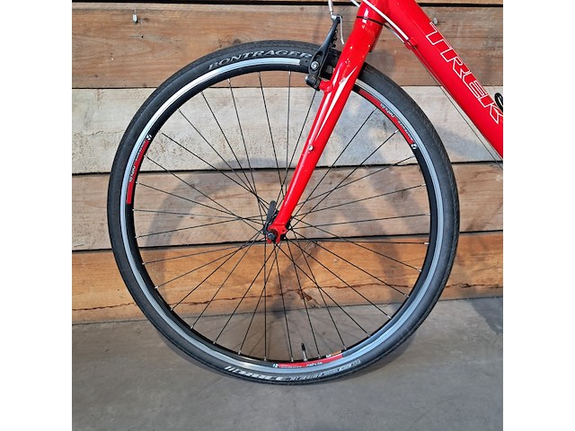 Fiets, trek, fx hybride, rood - afbeelding 13 van  19