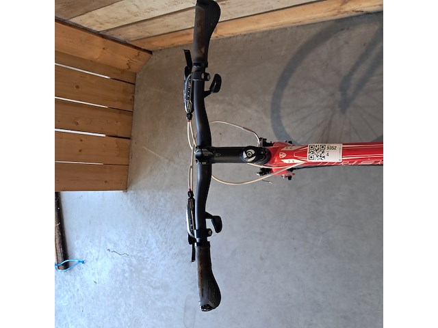 Fiets, trek, fx hybride, rood - afbeelding 15 van  19