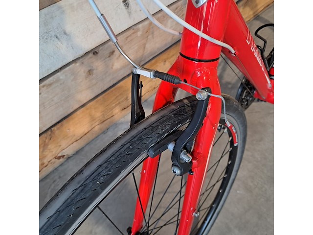 Fiets, trek, fx hybride, rood - afbeelding 18 van  19