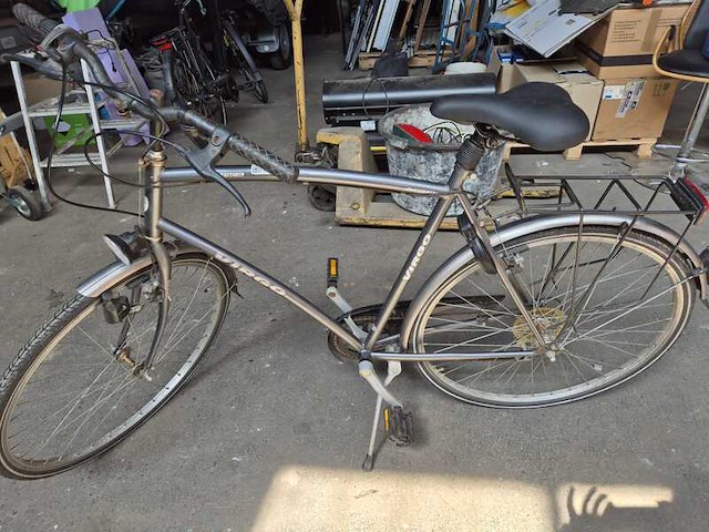 Fiets, vigro, m-gear plus +, grijs - afbeelding 1 van  3