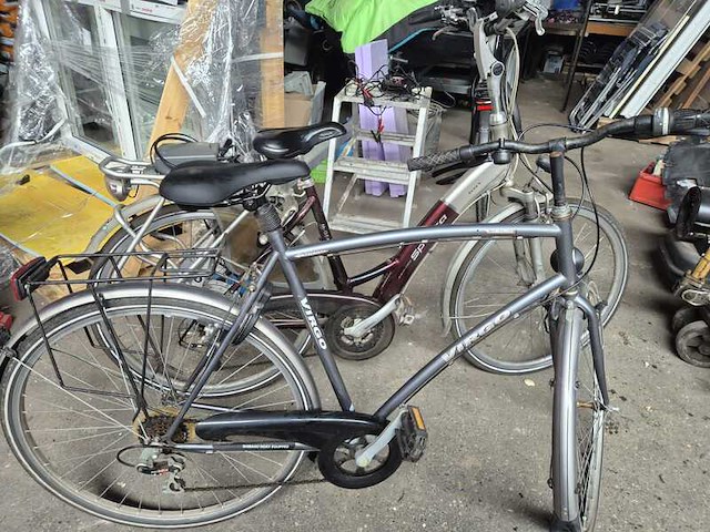 Fiets, vigro, m-gear plus +, grijs - afbeelding 3 van  3