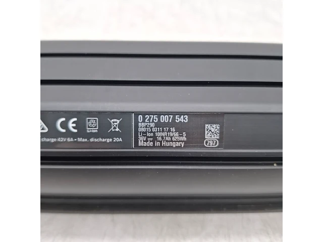 Fietsaccu, bosch, 0 275 007 543 - afbeelding 5 van  7
