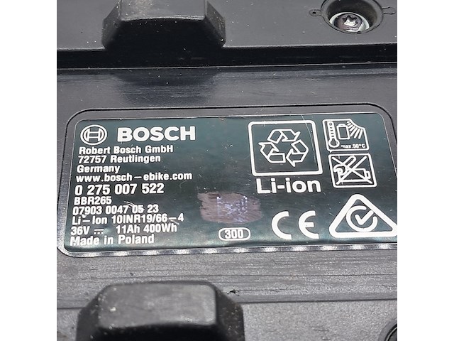 Fietsaccu, bosch, powerpack 400 - afbeelding 5 van  5