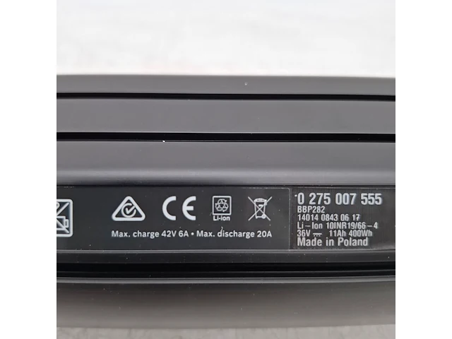 Fietsaccu, bosch, powertube 400 0 275 007 555 - afbeelding 4 van  7