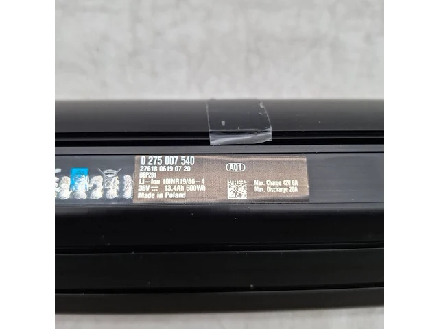 Fietsaccu, bosch, powertube 500 0 275 007 540 - afbeelding 4 van  6