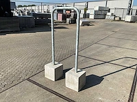 Fietsbeugel 150 x 60 cm (6x) - afbeelding 2 van  6