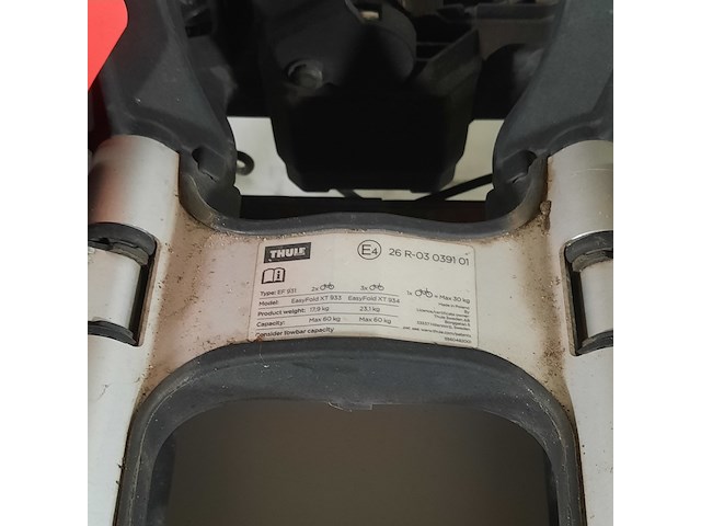 Fietsendrager, thule, ef931 - afbeelding 8 van  10