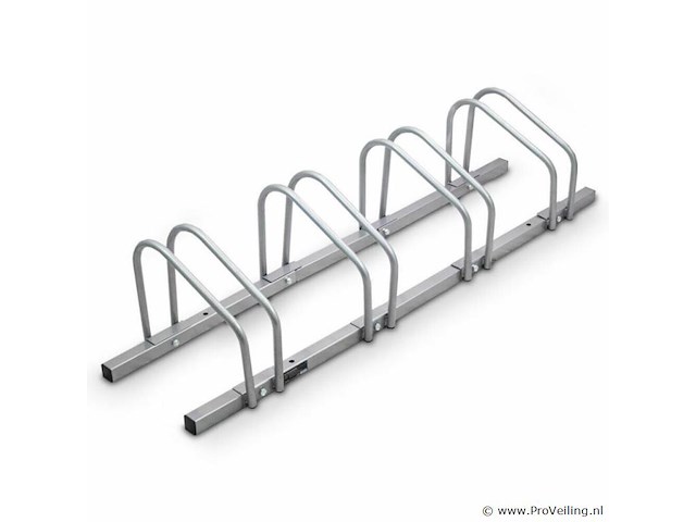 Fietsenrek geschikt voor 4 fietsen 121 x 33 x 28 cm - afbeelding 1 van  6