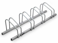 Fietsenrek geschikt voor 4 fietsen 121 x 33 x 28 cm - afbeelding 1 van  6