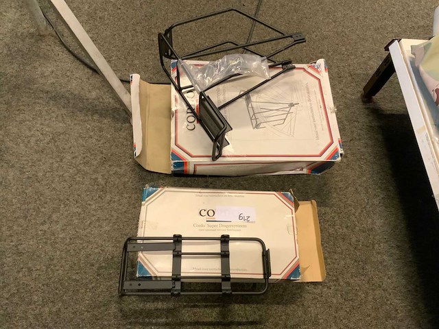 Fietsenrekjes vintage (2x) - afbeelding 1 van  3