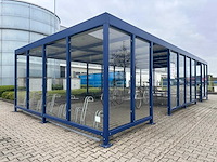 Fietsenstalling 9x4,5x2,5m - afbeelding 1 van  12