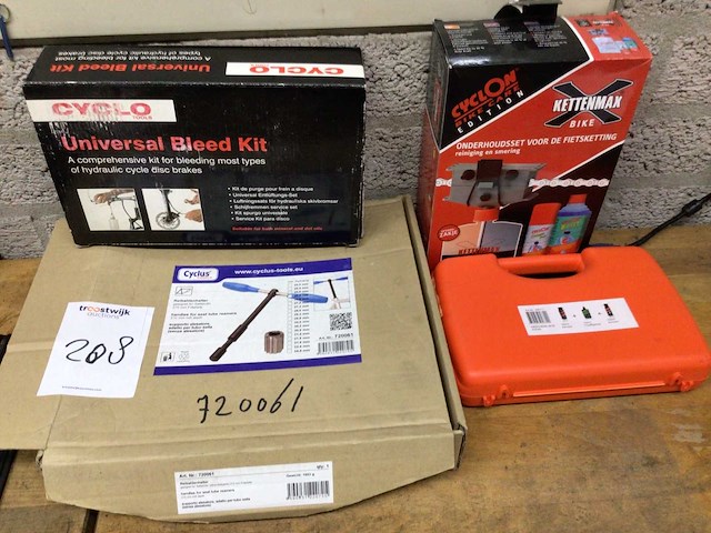 Fietsgereedschap (4x) - afbeelding 1 van  1