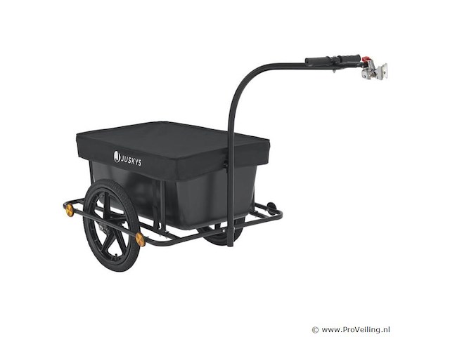 Fietskar / transportkar 90 liter incl. koppeling - afbeelding 9 van  22