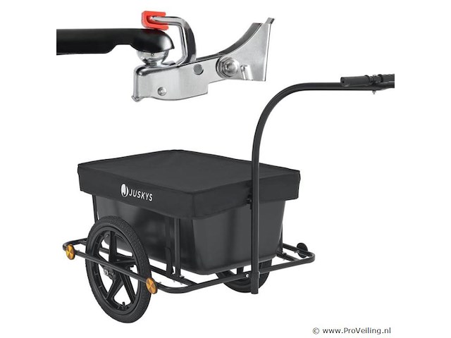 Fietskar / transportkar 90 liter incl. koppeling - afbeelding 1 van  22