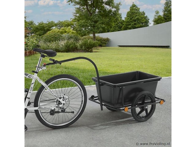 Fietskar / transportkar 90 liter incl. koppeling - afbeelding 12 van  22