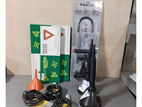 Fietssloten o.a. raklon, 3ex. gevaren driehoek, trechters (d1718) - afbeelding 3 van  3