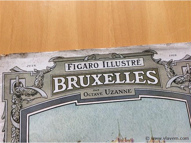 Figaro illustre brussel 1910. - afbeelding 2 van  8