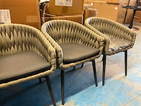 Figo tuinstoel (3x) - afbeelding 10 van  12