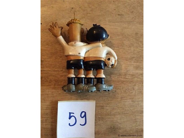 Figuurtje voetbal wm'74 - afbeelding 2 van  3