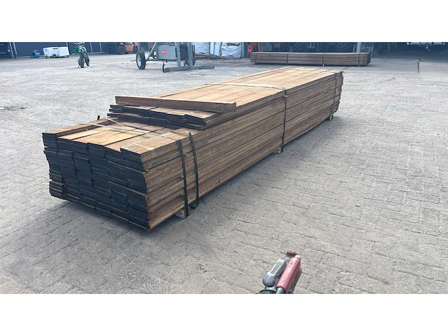 Fijnbezaagd 200cm - hardhout (147x) - afbeelding 2 van  14