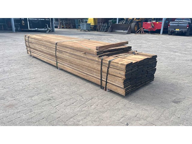 Fijnbezaagd 200cm - hardhout (147x) - afbeelding 3 van  14