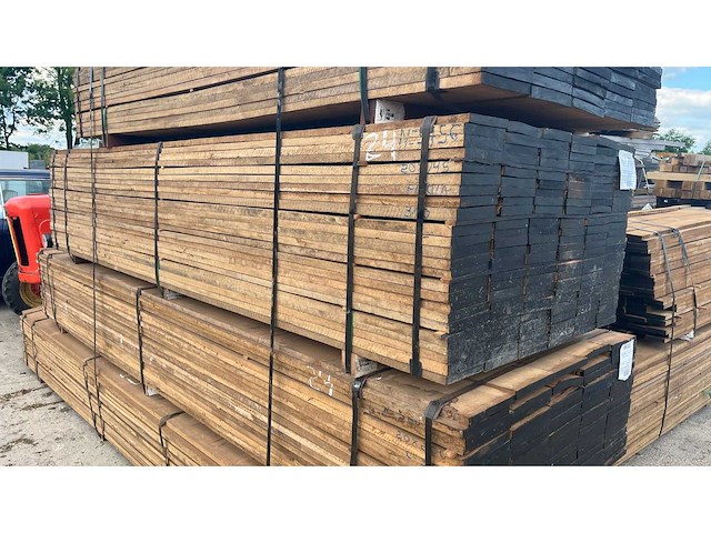 Fijnbezaagd 200cm - hardhout (147x) - afbeelding 6 van  14