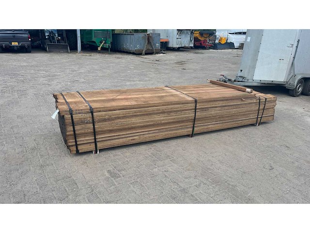 Fijnbezaagd 200cm - hardhout (147x) - afbeelding 8 van  14