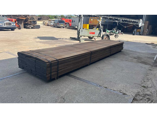 Fijnbezaagd 200cm - hardhout (147x) - afbeelding 10 van  14
