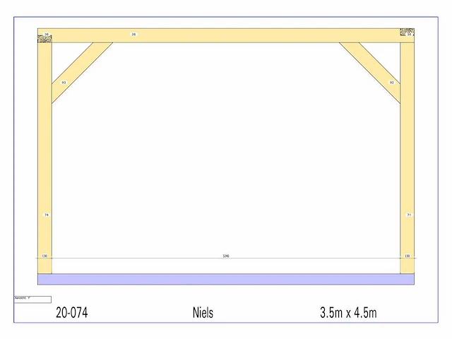 Fijnspar bijgebouw 4,5x3,5m - afbeelding 4 van  21