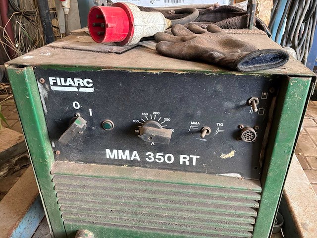 Filarc mma 350 rt las apparaat op mobiel onderstel - afbeelding 5 van  8